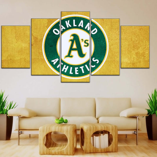 Baseball Wall Art - BB5042 - Oakland Athletics Sports - Baseball Poster - Baseball Canvas