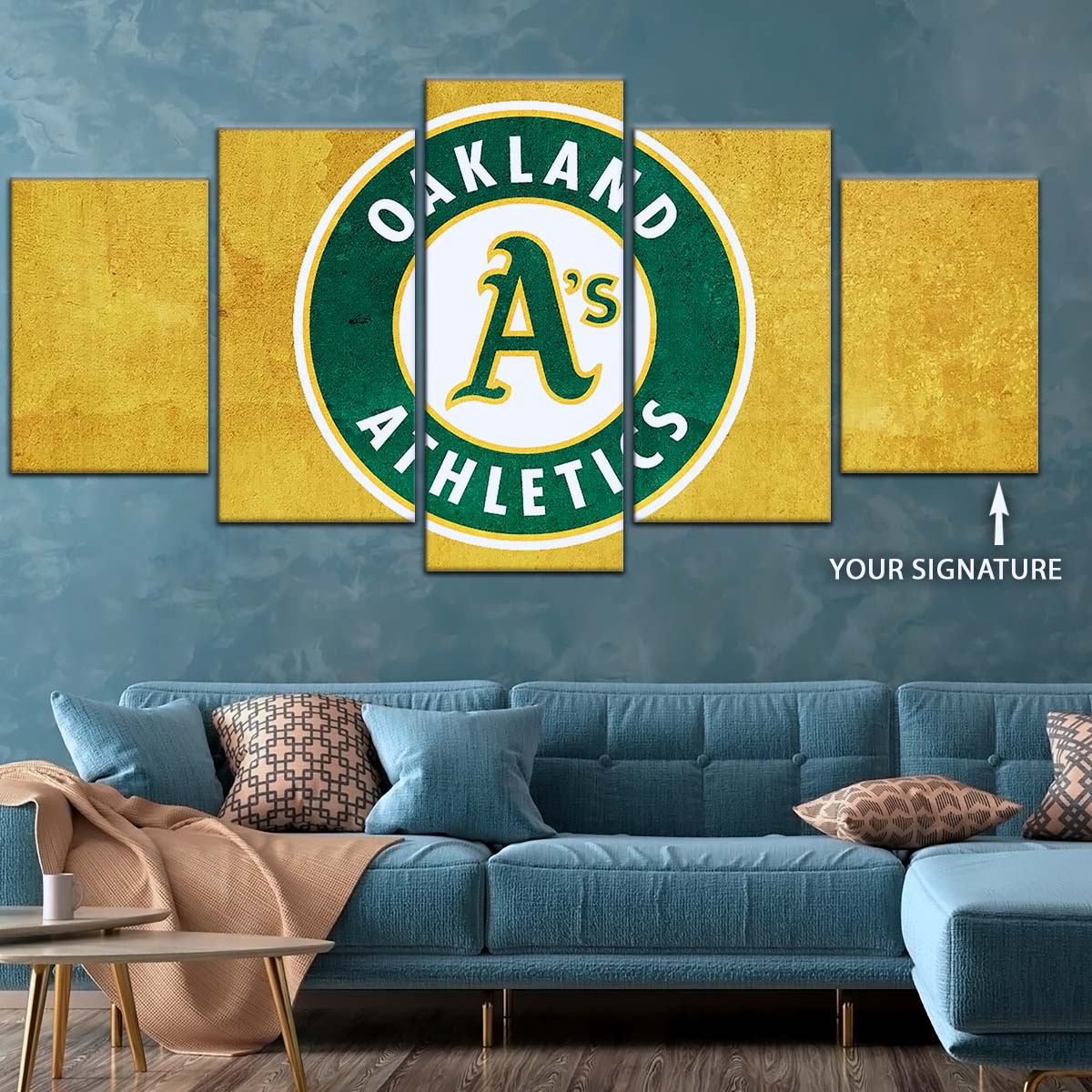 Baseball Wall Art - BB5042 - Oakland Athletics Sports - Baseball Poster - Baseball Canvas