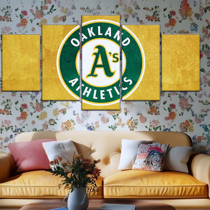 Baseball Wall Art - BB5042 - Oakland Athletics Sports - Baseball Poster - Baseball Canvas