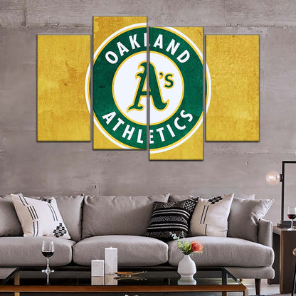 Baseball Wall Art - BB5042 - Oakland Athletics Sports - Baseball Poster - Baseball Canvas