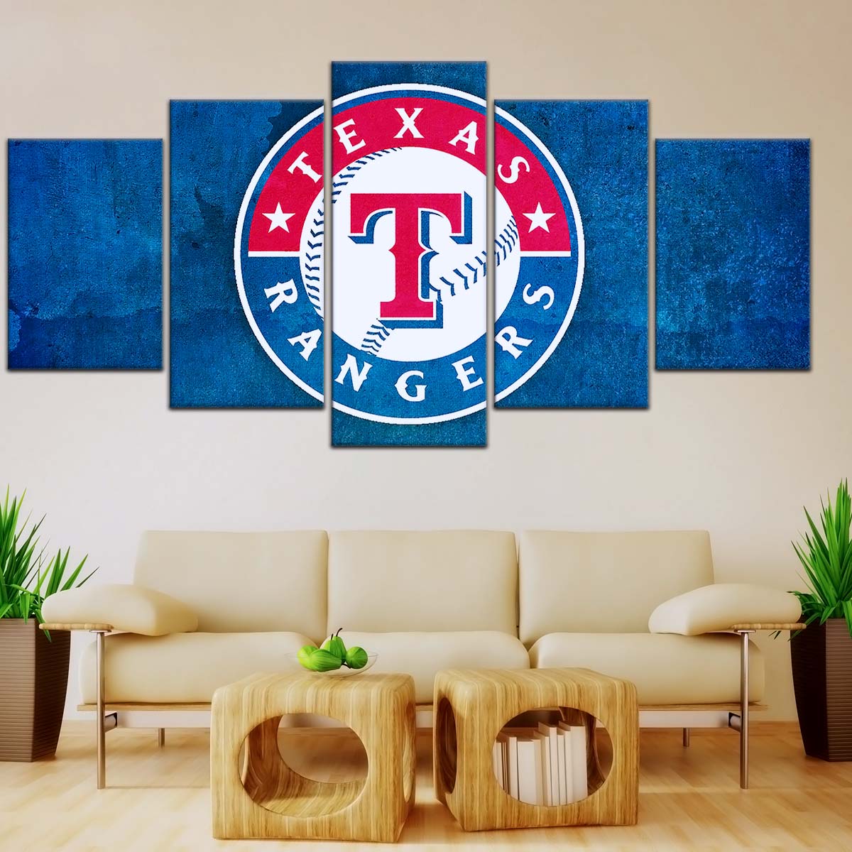 Baseball Wall Art - BB5043 - Texas Rangers Sports - Baseball Poster - Baseball Canvas