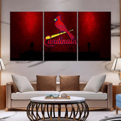 Baseball Canvas Wall Art - BB5047 - Cardinals