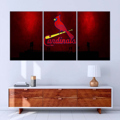 Baseball Canvas Wall Art - BB5047 - Cardinals