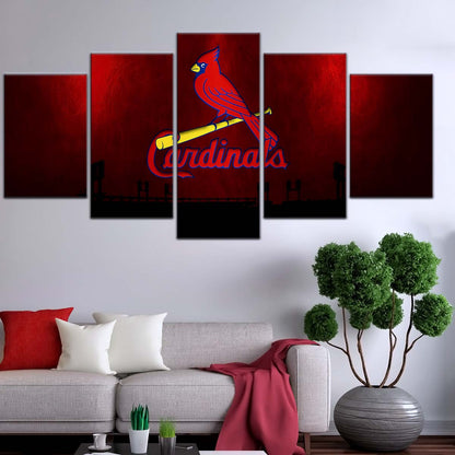 Baseball Wall Art - BB5047 - Cardinals - Baseball Poster - Baseball Canvas
