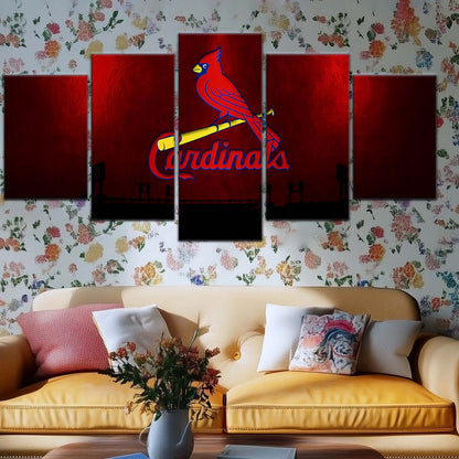 Baseball Wall Art - BB5047 - Cardinals - Baseball Poster - Baseball Canvas