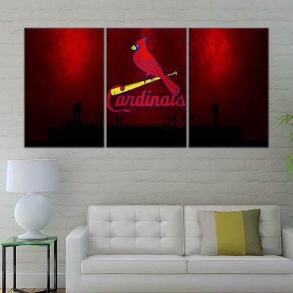 Baseball Canvas Wall Art - BB5047 - Cardinals
