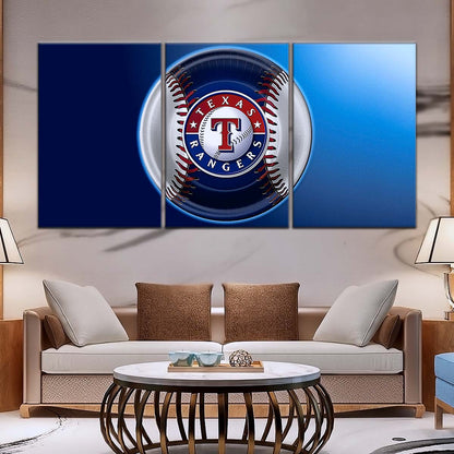 Baseball Canvas Wall Art - BB5048 - Texas Rangers