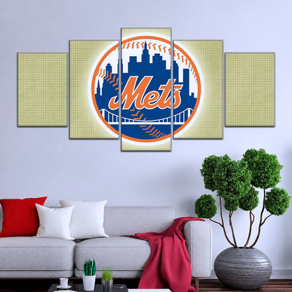 Baseball Canvas Wall Art - BB5049 - New York Mets