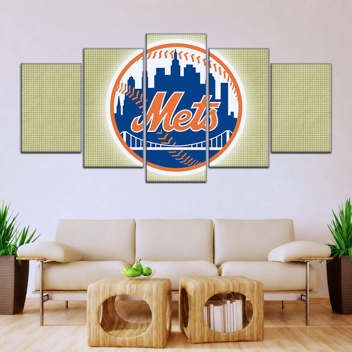 Baseball Canvas Wall Art - BB5049 - New York Mets