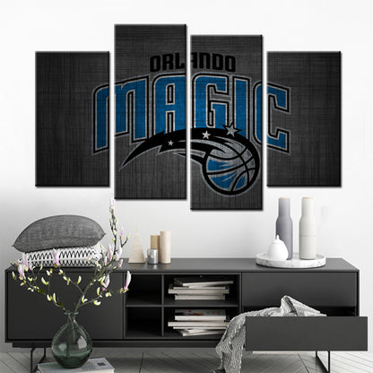 Basketball Wall Art - BK5039 - Orlando Magic - Basketball Poster - Basketball Canvas