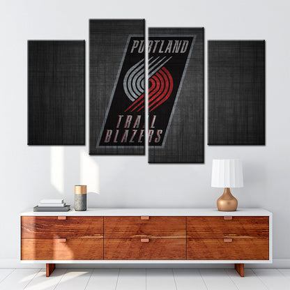 Basketball Wall Art - BK5041 - Portland Trail Blazers - Basketball Poster - Basketball Canvas