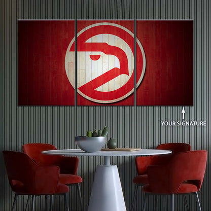Basketball Wall Art - BK5042 - Atlanta Hawks Sports - Basketball Poster - Basketball Canvas