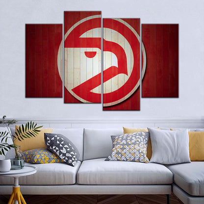 Basketball Wall Art - BK5042 - Atlanta Hawks Sports - Basketball Poster - Basketball Canvas