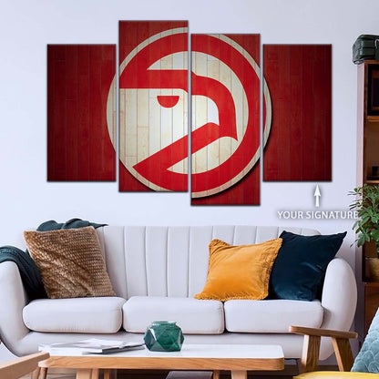 Basketball Wall Art - BK5042 - Atlanta Hawks Sports - Basketball Poster - Basketball Canvas