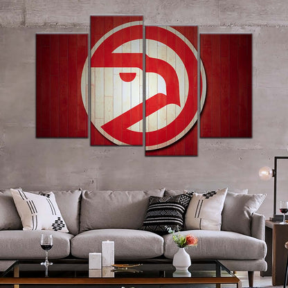 Basketball Wall Art - BK5042 - Atlanta Hawks Sports - Basketball Poster - Basketball Canvas