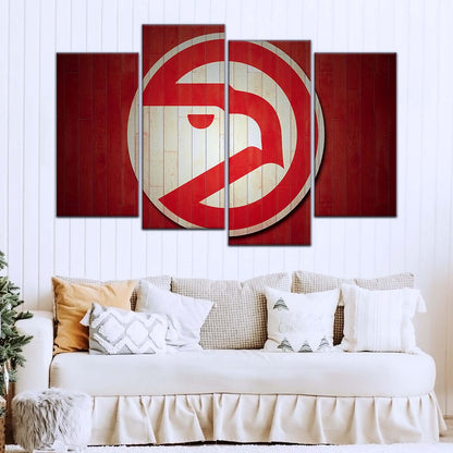 Basketball Wall Art - BK5042 - Atlanta Hawks Sports - Basketball Poster - Basketball Canvas