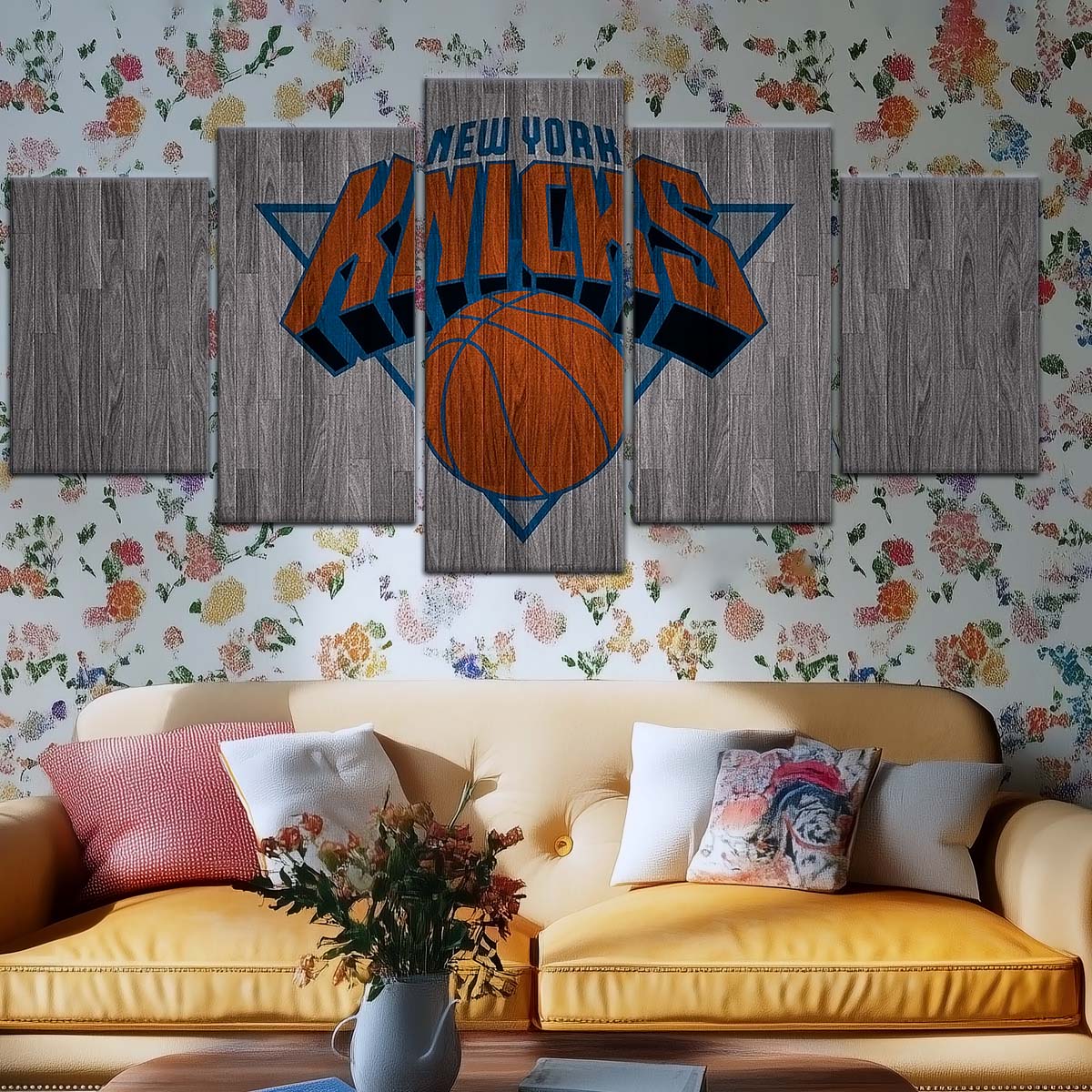 Basketball Wall Art - BK5043 - New York Knicks Sports - Basketball Poster - Basketball Canvas