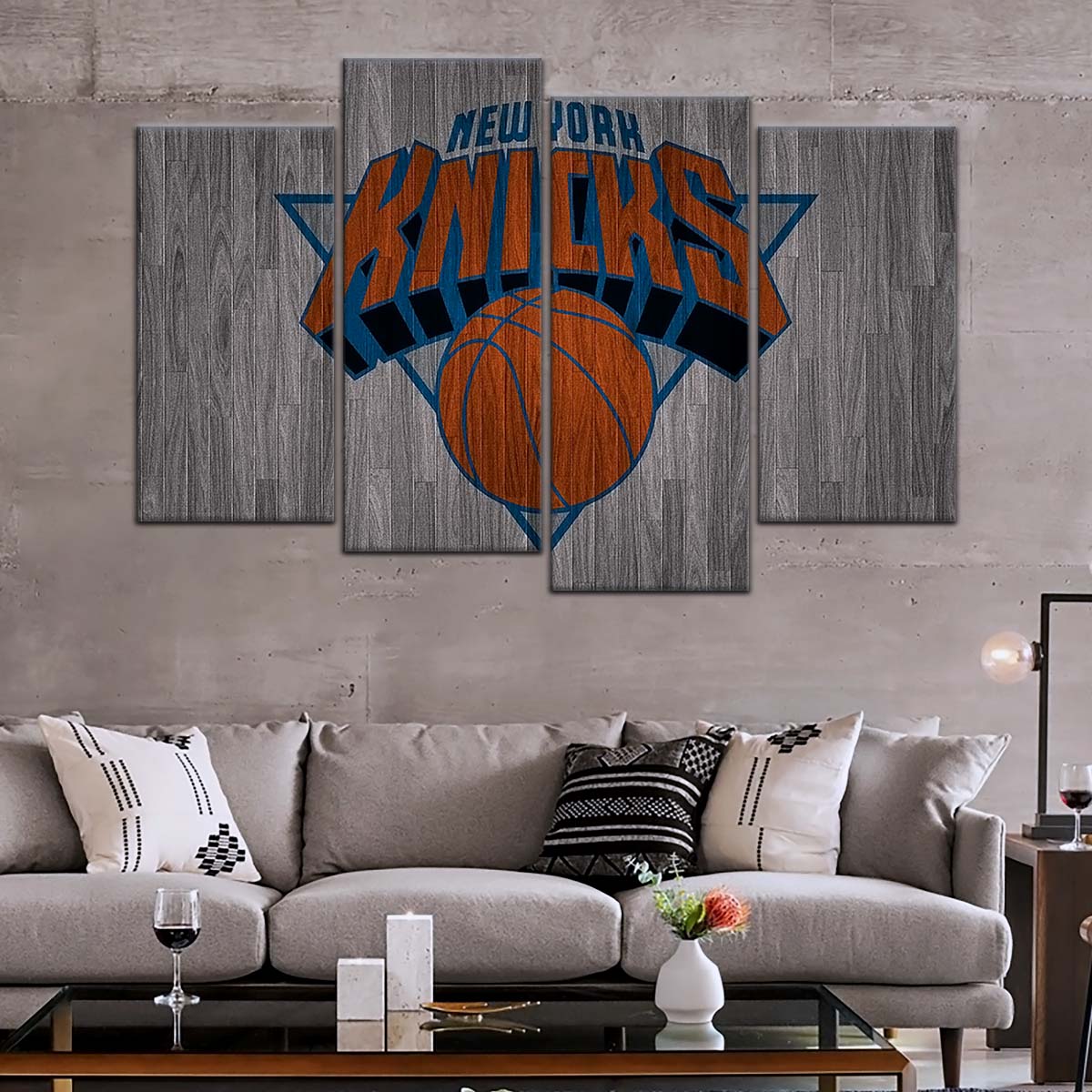 Basketball Wall Art - BK5043 - New York Knicks Sports - Basketball Poster - Basketball Canvas