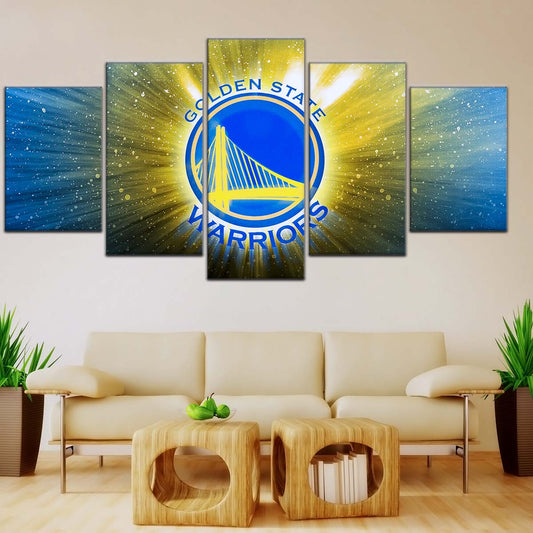 Basketball Wall Art - BK5046 - Golden State Warriors - Basketball Poster - Basketball Canvas