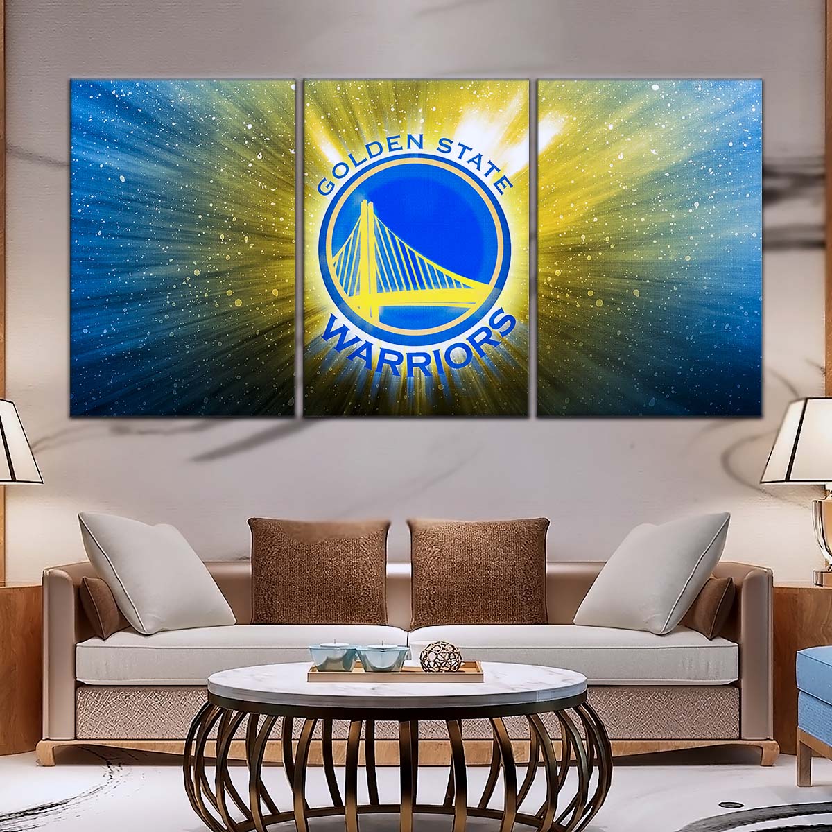 Basketball Wall Art - BK5046 - Golden State Warriors - Basketball Poster - Basketball Canvas