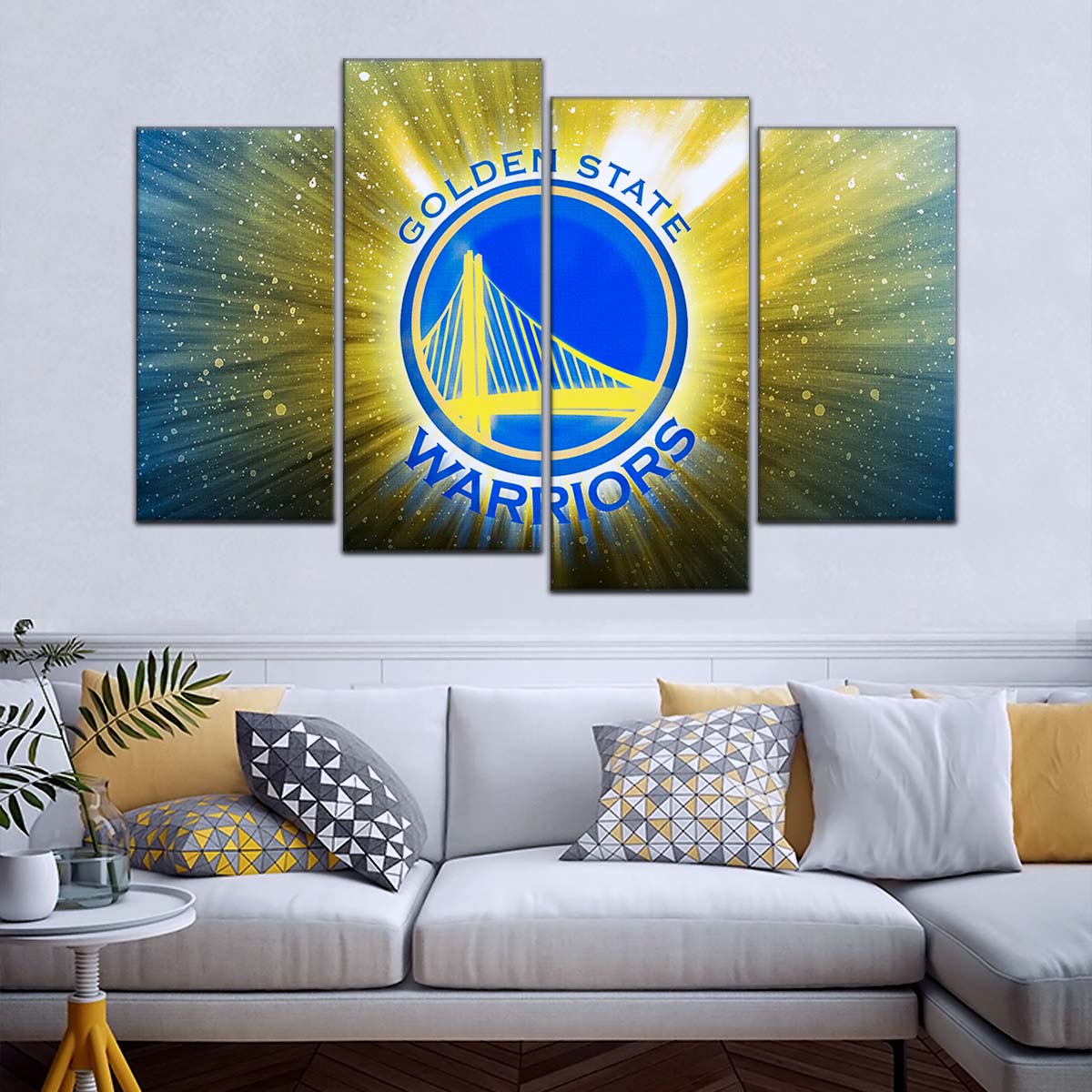 Basketball Wall Art - BK5046 - Golden State Warriors - Basketball Poster - Basketball Canvas