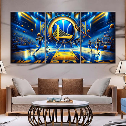 Basketball Wall Art - BK5047 - Golden State Warriors - Basketball Poster - Basketball Canvas