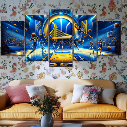 Basketball Wall Art - BK5047 - Golden State Warriors - Basketball Poster - Basketball Canvas