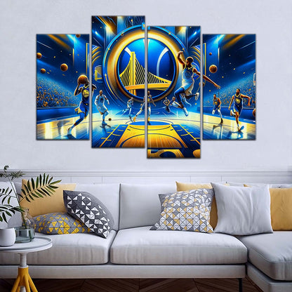 Basketball Wall Art - BK5047 - Golden State Warriors - Basketball Poster - Basketball Canvas