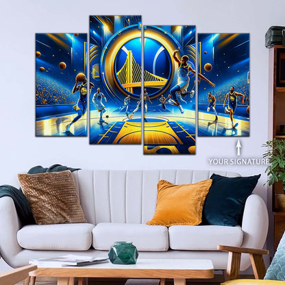 Basketball Wall Art - BK5047 - Golden State Warriors - Basketball Poster - Basketball Canvas