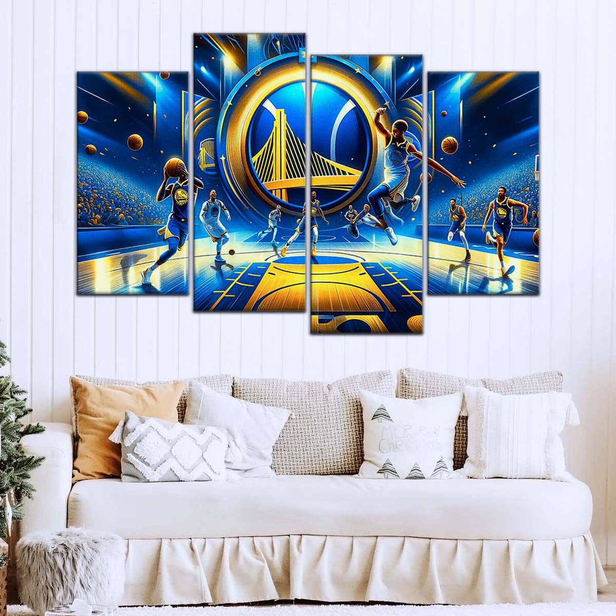 Basketball Wall Art - BK5047 - Golden State Warriors - Basketball Poster - Basketball Canvas
