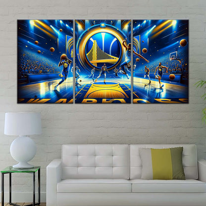 Basketball Wall Art - BK5047 - Golden State Warriors - Basketball Poster - Basketball Canvas
