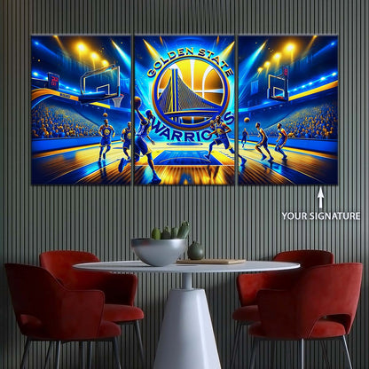 Basketball Wall Art - BK5048 - Golden State Warriors - Basketball Poster - Basketball Canvas