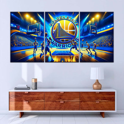 Basketball Wall Art - BK5048 - Golden State Warriors - Basketball Poster - Basketball Canvas