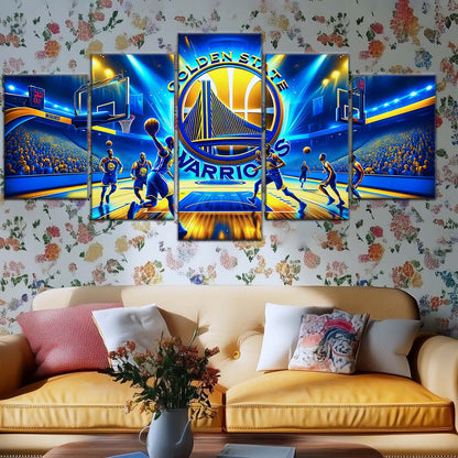 Basketball Wall Art - BK5048 - Golden State Warriors - Basketball Poster - Basketball Canvas
