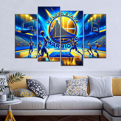 Basketball Wall Art - BK5048 - Golden State Warriors - Basketball Poster - Basketball Canvas