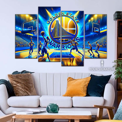 Basketball Wall Art - BK5048 - Golden State Warriors - Basketball Poster - Basketball Canvas