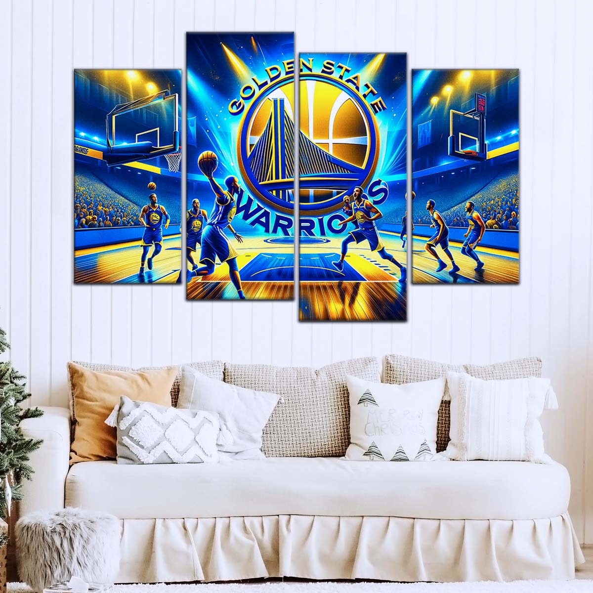 Basketball Wall Art - BK5048 - Golden State Warriors - Basketball Poster - Basketball Canvas