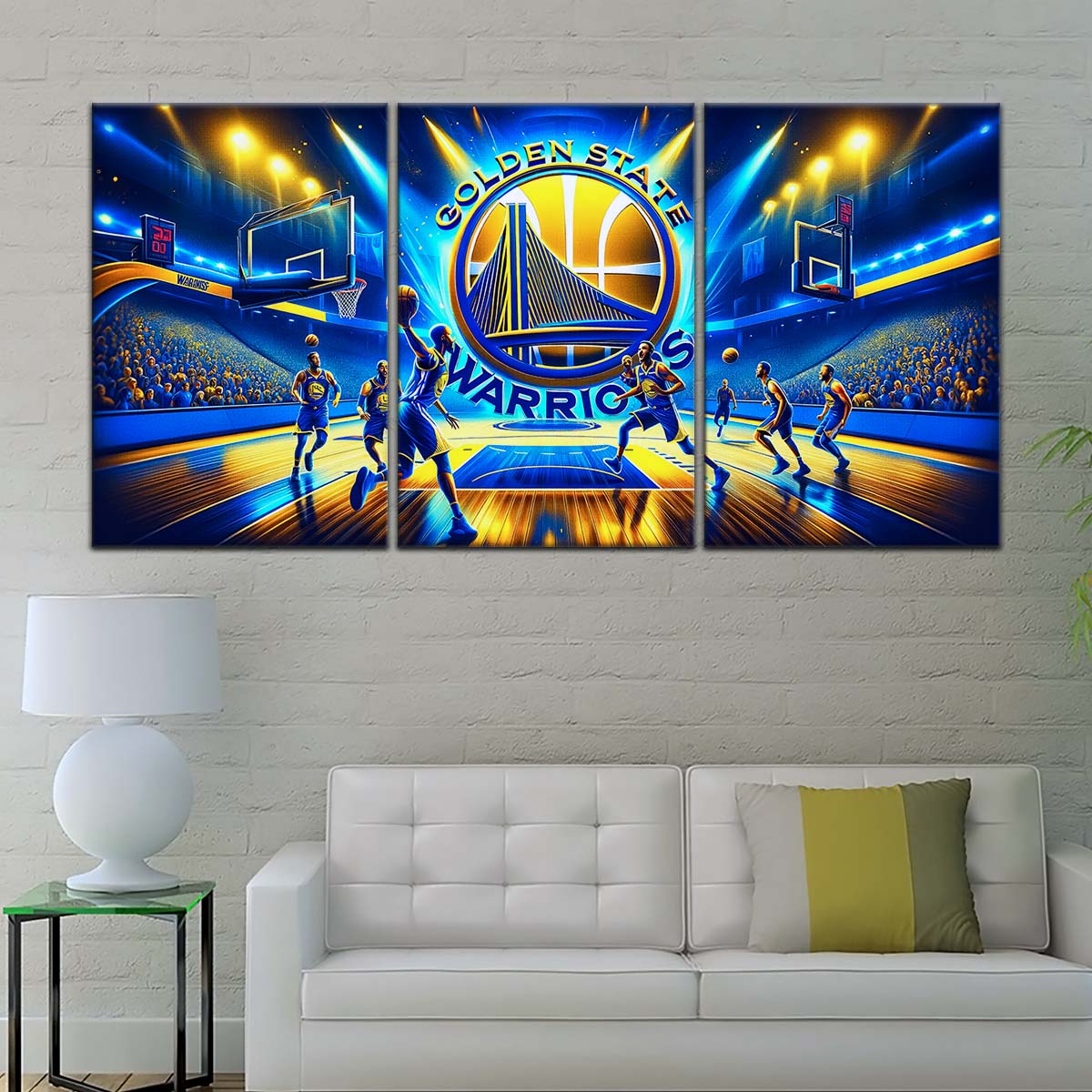 Basketball Wall Art - BK5048 - Golden State Warriors - Basketball Poster - Basketball Canvas