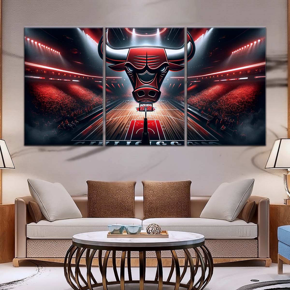 Basketball Wall Art - BK5049 - Chicago Bulls - Basketball Poster - Basketball Canvas