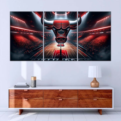 Basketball Wall Art - BK5049 - Chicago Bulls - Basketball Poster - Basketball Canvas
