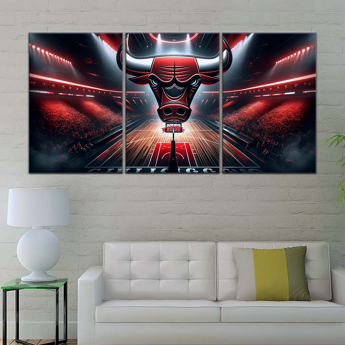 Basketball Wall Art - BK5049 - Chicago Bulls - Basketball Poster - Basketball Canvas