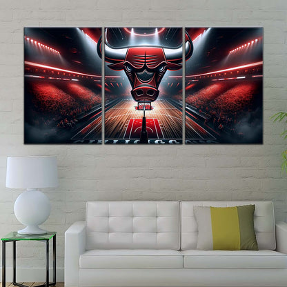 Basketball Wall Art - BK5049 - Chicago Bulls - Basketball Poster - Basketball Canvas