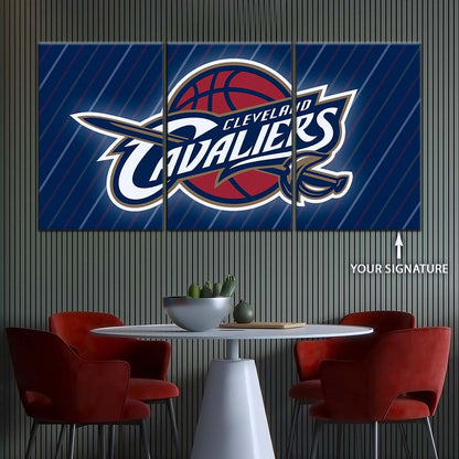 Basketball Canvas Wall Art - BK5050 - Cleveland Cavaliers