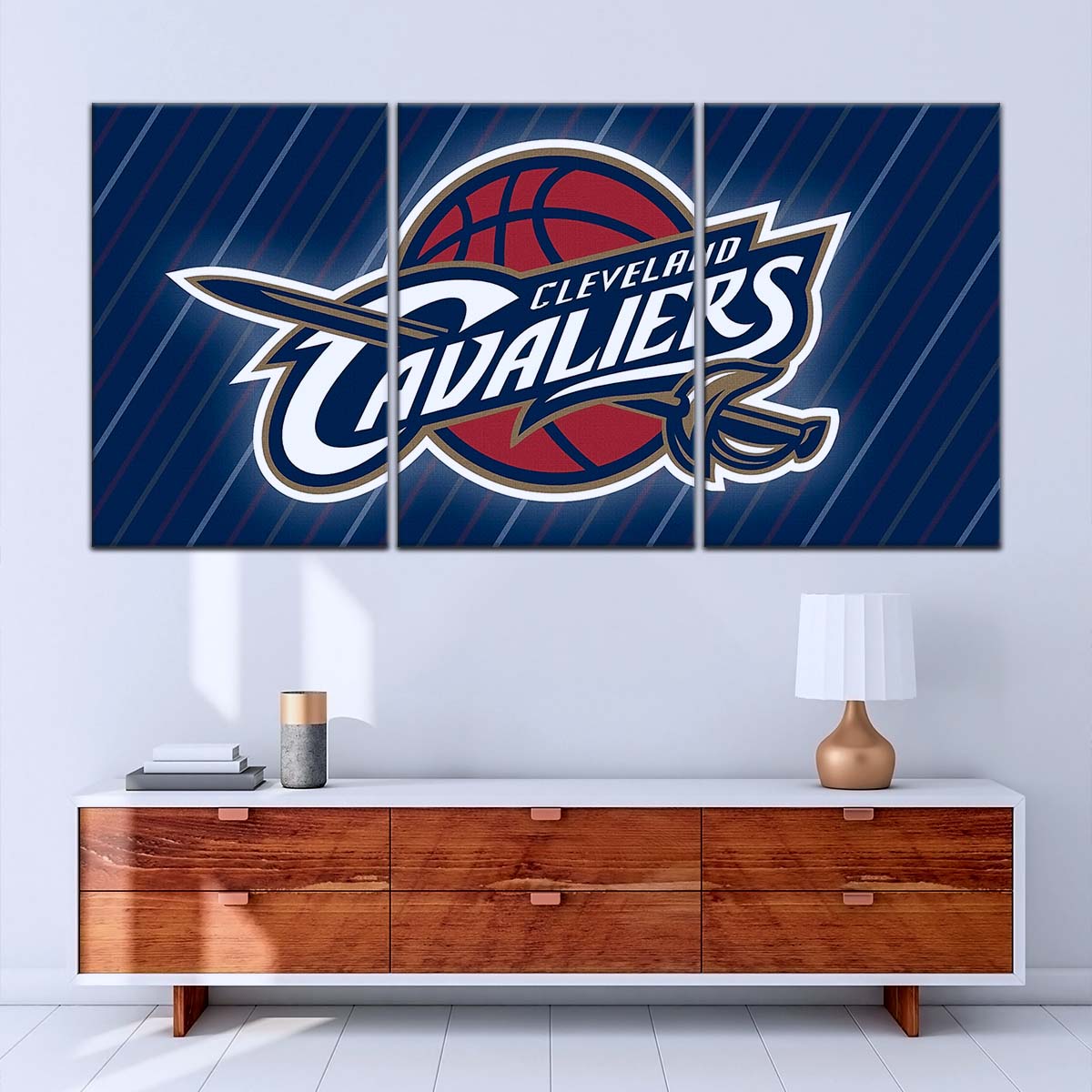 Basketball Canvas Wall Art - BK5050 - Cleveland Cavaliers