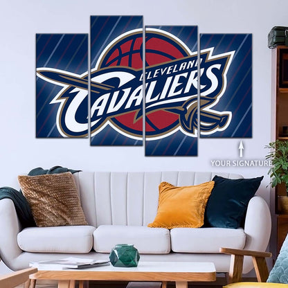 Basketball Canvas Wall Art - BK5050 - Cleveland Cavaliers
