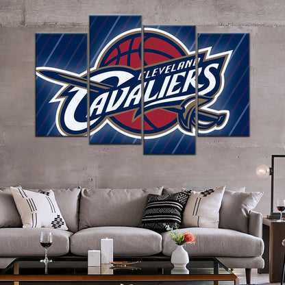 Basketball Canvas Wall Art - BK5050 - Cleveland Cavaliers
