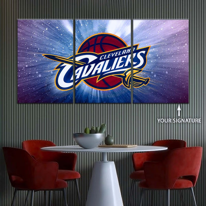 Basketball Canvas Wall Art - BK5051 - Cleveland Cavaliers