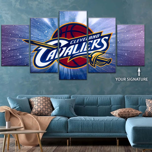 Basketball Wall Art - BK5051 - Cleveland Cavaliers - Basketball Poster - Basketball Canvas