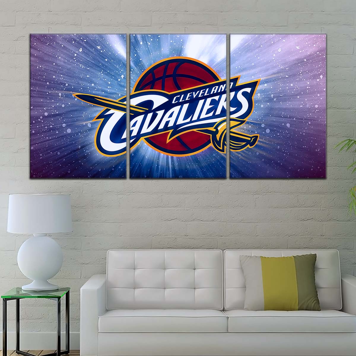 Basketball Canvas Wall Art - BK5051 - Cleveland Cavaliers
