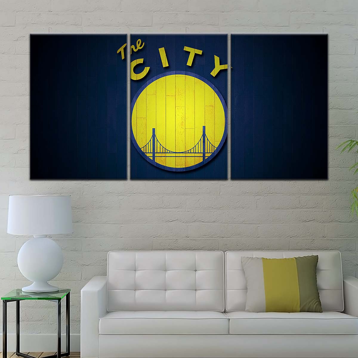 Basketball Canvas Wall Art - BK5057 - Golden State Warriors Sports